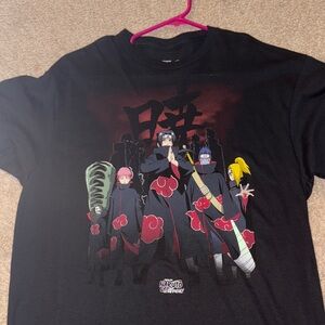 Naruto Shippuden Black Graphic Tee